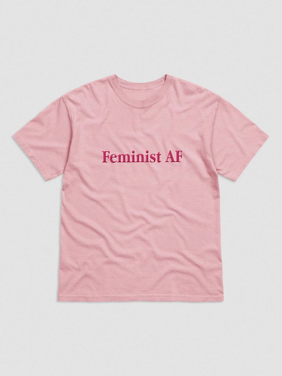 'Feminist AF' Embroidered Tee product image (1)