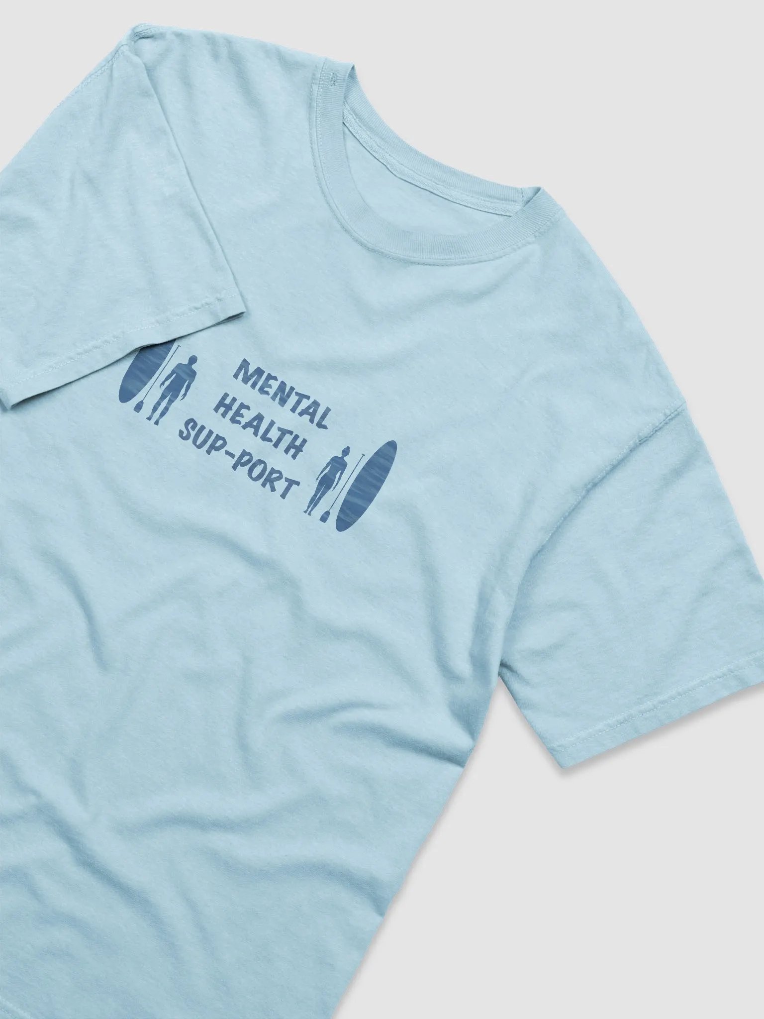 Ocean Blue Mental Health SUP-port T-Shirt product image (14)