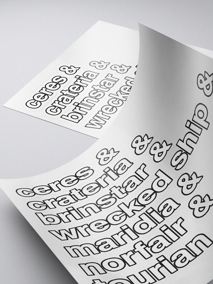 Areas& (Sticker) product image (4)