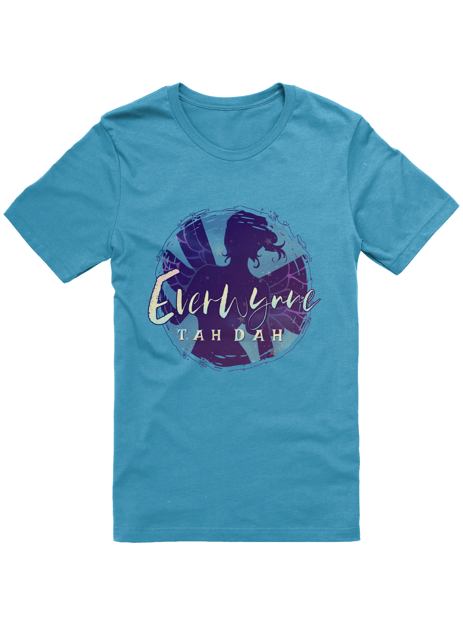 Blue Everwynne Logo Super Soft T-Shirt product image (5)