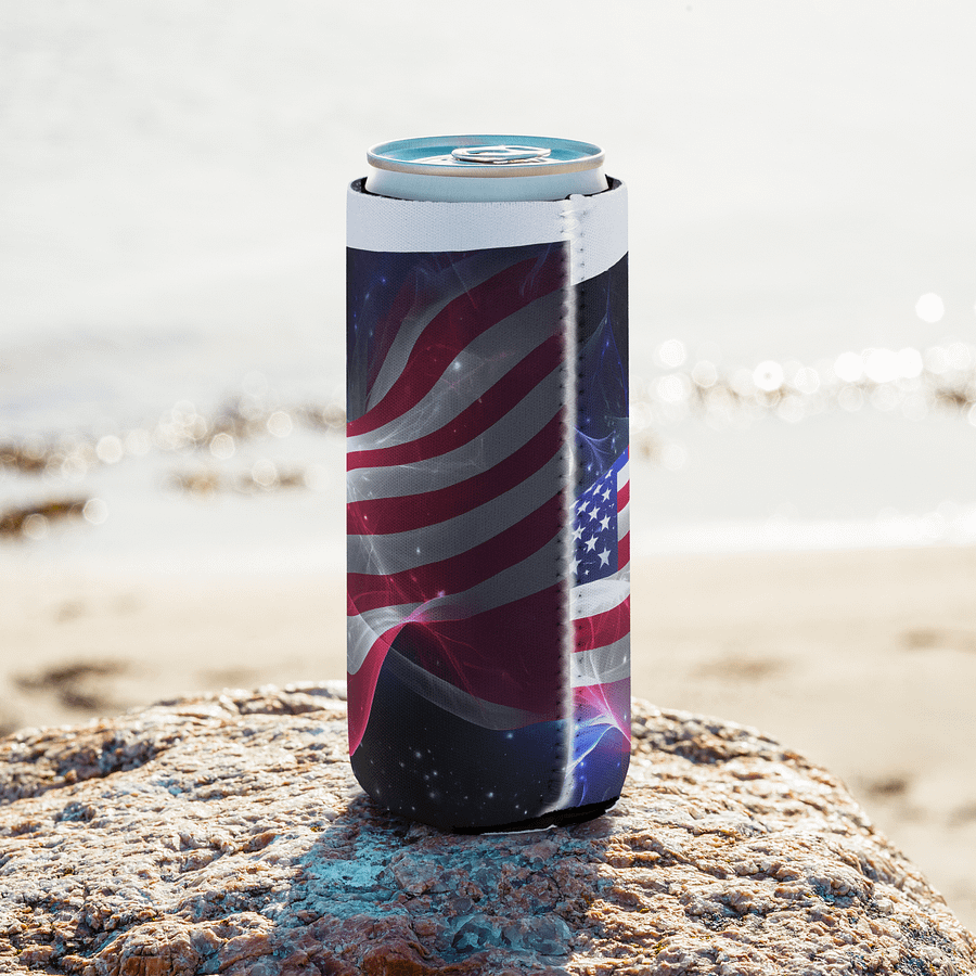 Flying High American Flag Coozie product image (17)