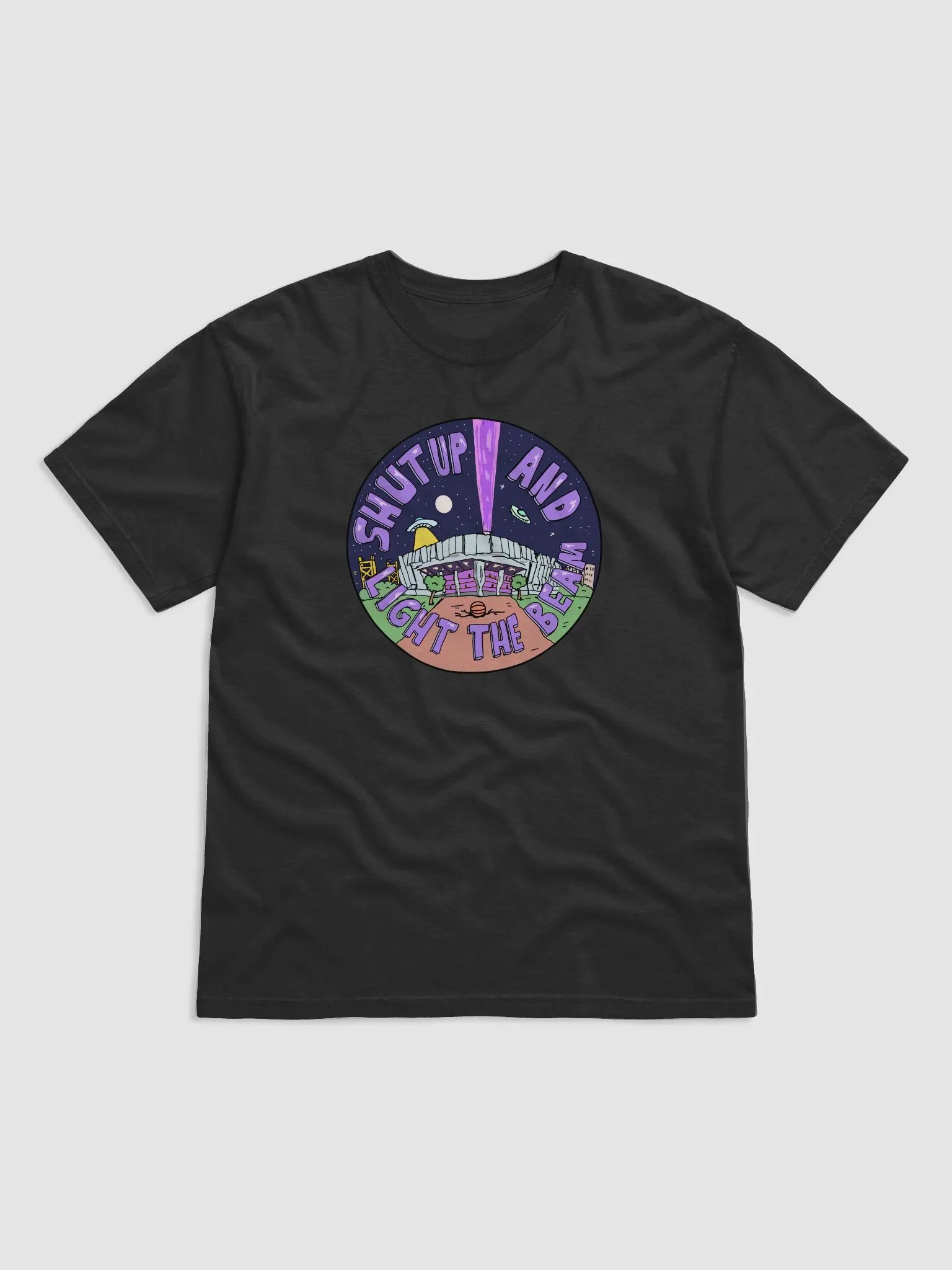 Shut Up and Light the Beam Tee - The Beam Collection product image (3)