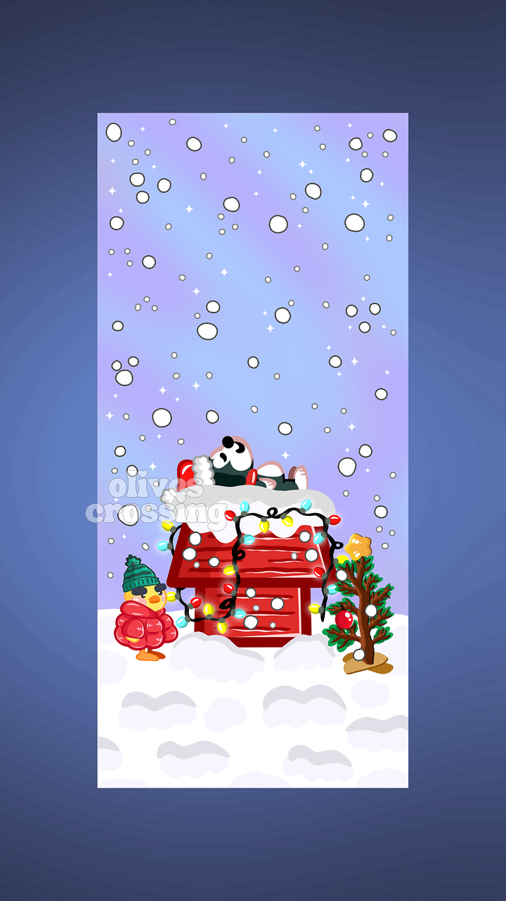 Holiday OlivesCrossing iPhone/Android Wallpaper 2025 product image (2)