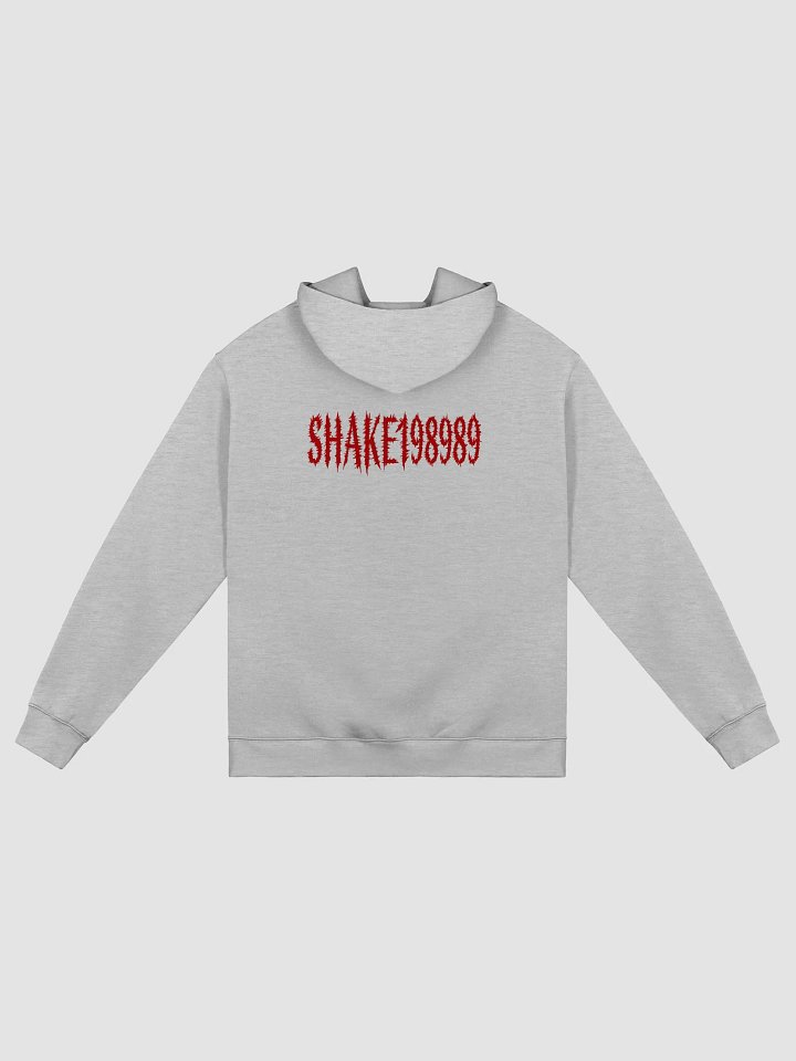 SHAKE19899 Stylized Red Font Oversized Hoodie product image (3)