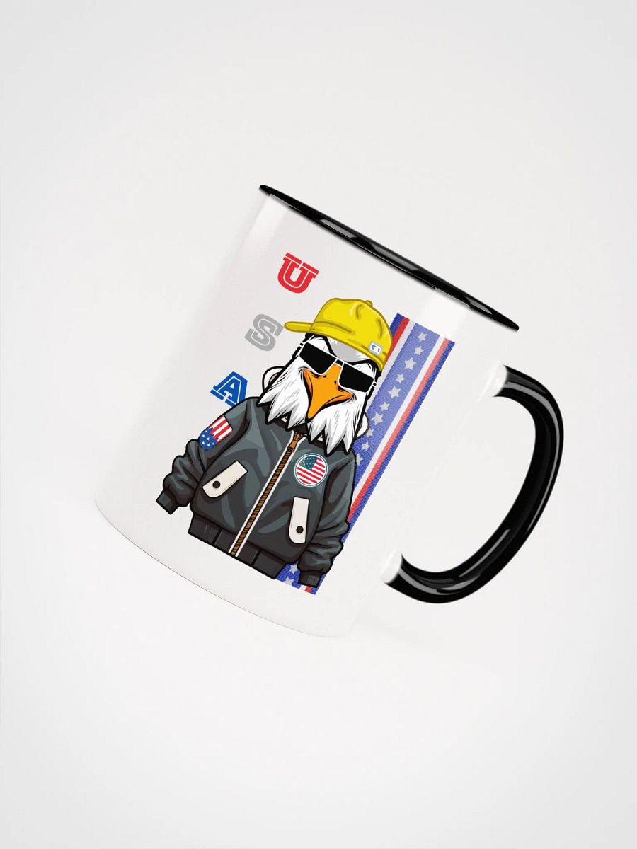 Patriotic Eagle with Stars & Stripes Ceramic Mug product image (54)