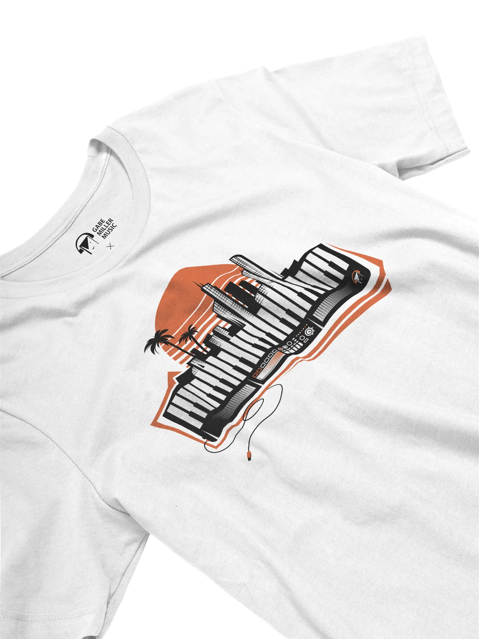 Keyboard City unisex tee product image (3)