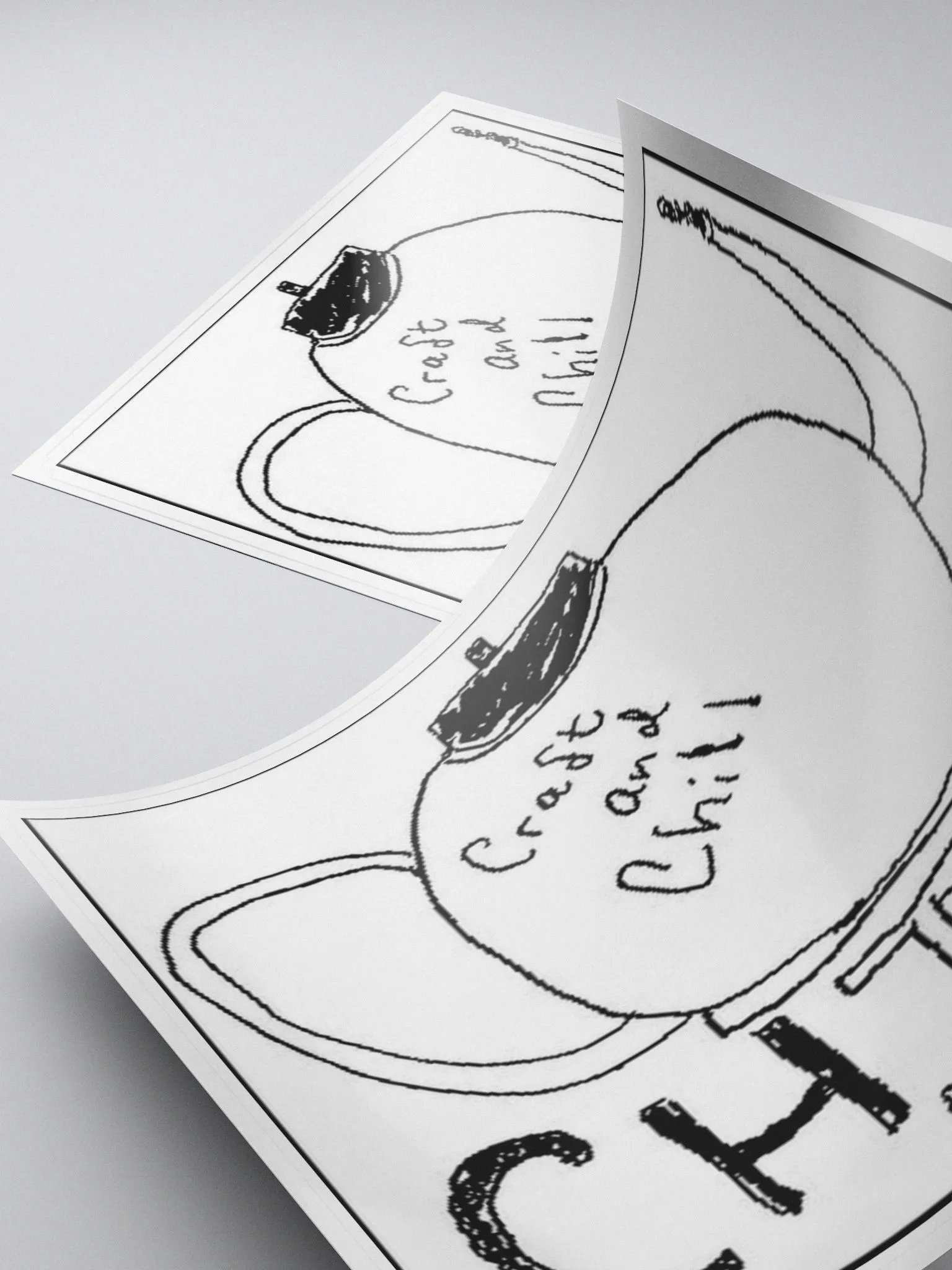 Craft and Chill sticker product image (4)