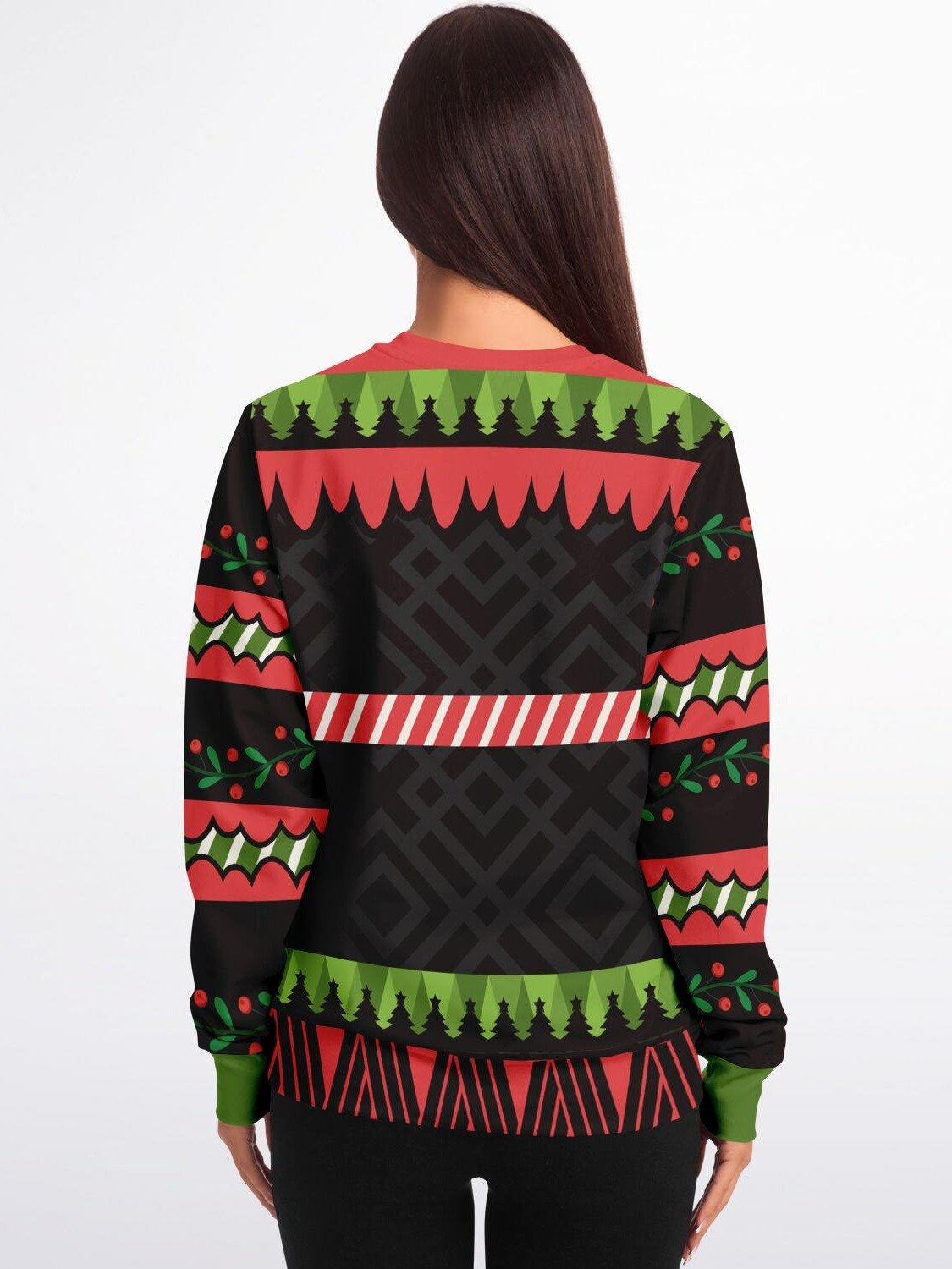 "Once A Swimmer.." Christmas Sweater | Funny Adult Holiday Sweatshirt | Biology Humor Winter Outfit | Sperm Cell Party Outfit product image (6)