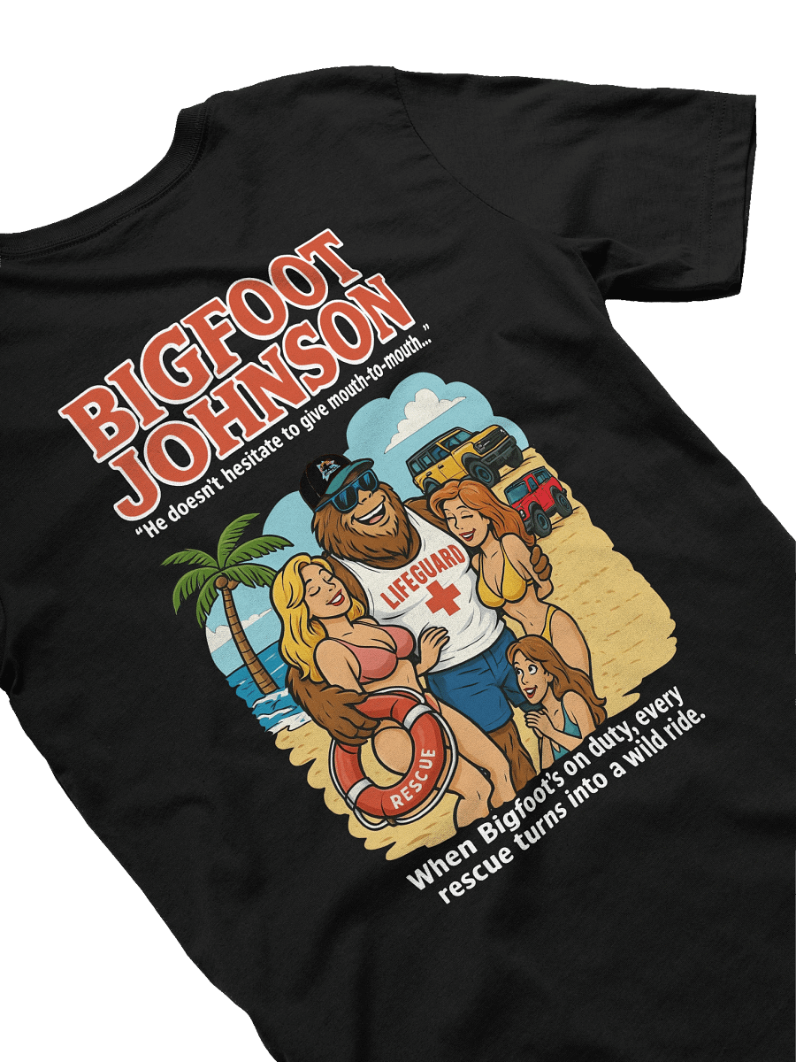 Bigfoot Johnson Lifeguard Tee (Black) product image (4)