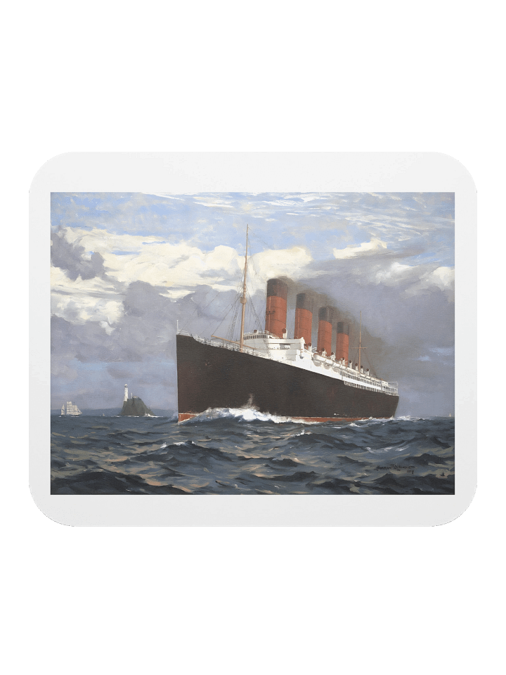 RMS Lusitania Mouse Pad product image (2)
