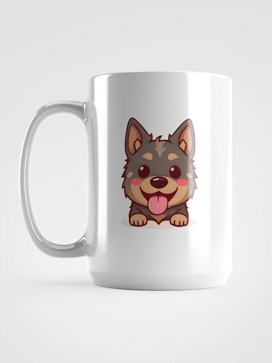 Adorable Lancashire Heeler Cartoon White Glossy Mug product image (6)