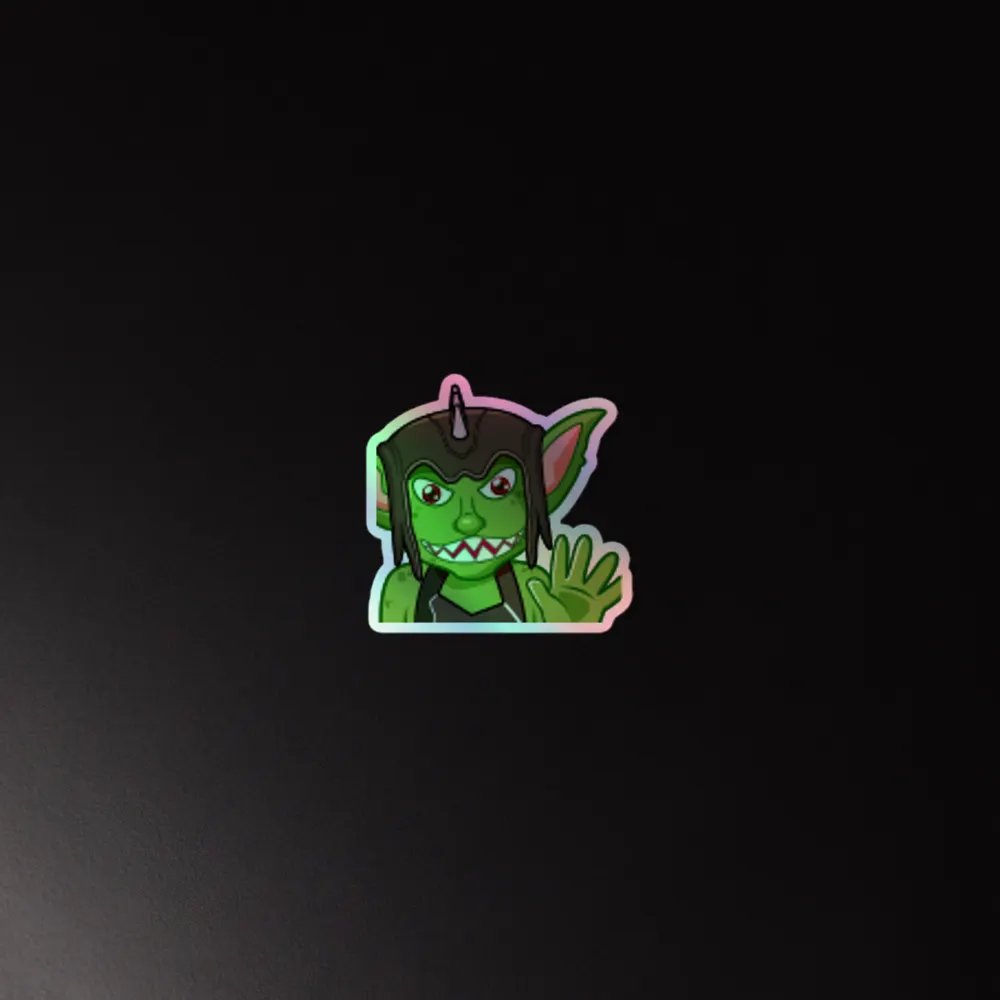 Hi Holographic Sticker product image (4)