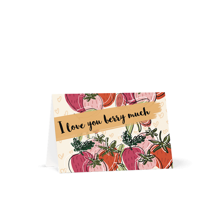 Berry Love Greeting Card product image (1)