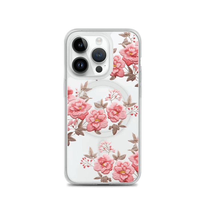 Summer Garden Floral Clear Phone Case for iPhone® product image (1)