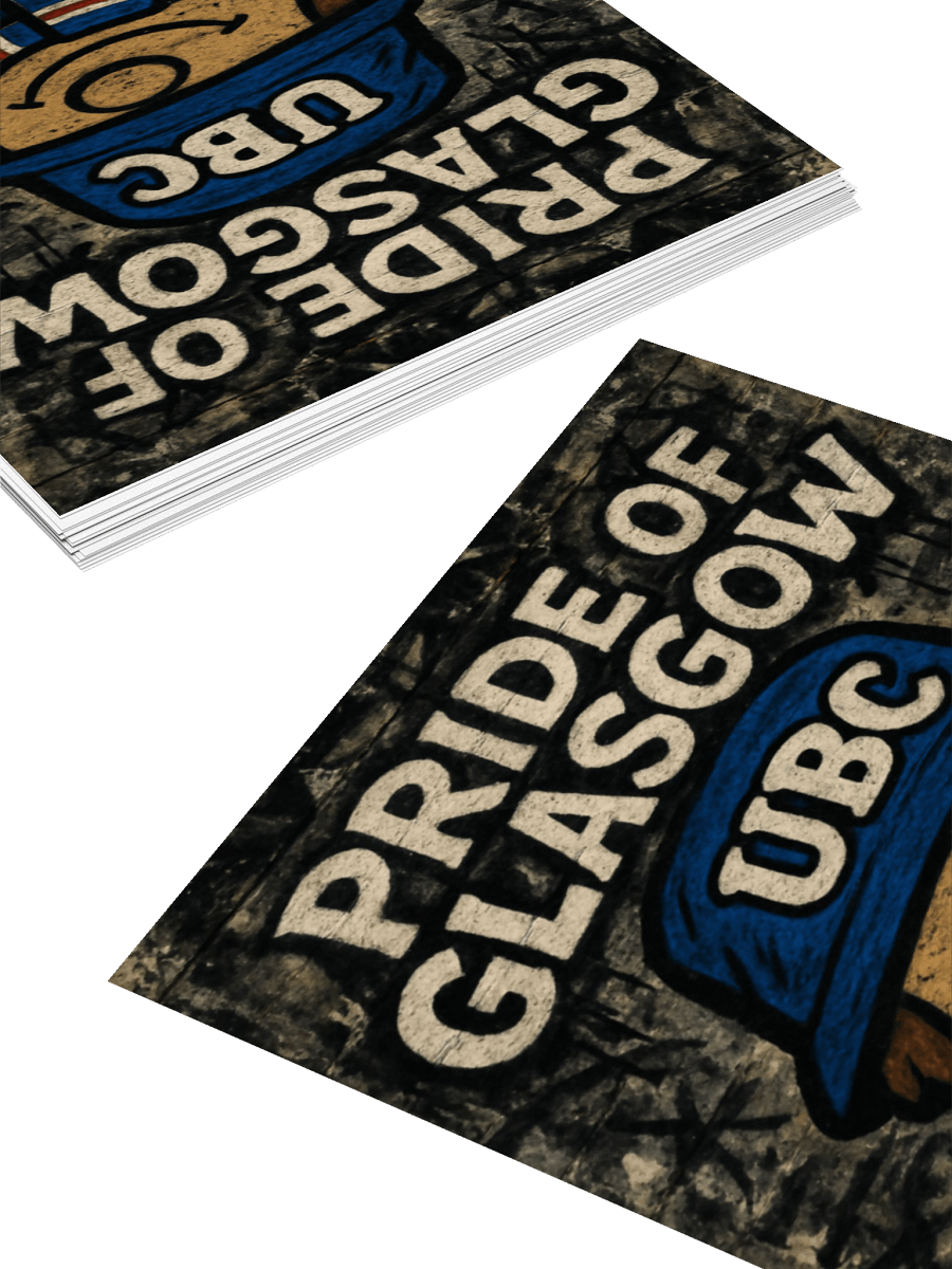 UBC "Pride Of Glasgow" Sticker product image (4)