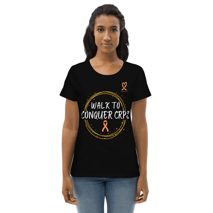 OFFICIAL Walk To Conquer CRPS Women's Fitted Tee product image (2)