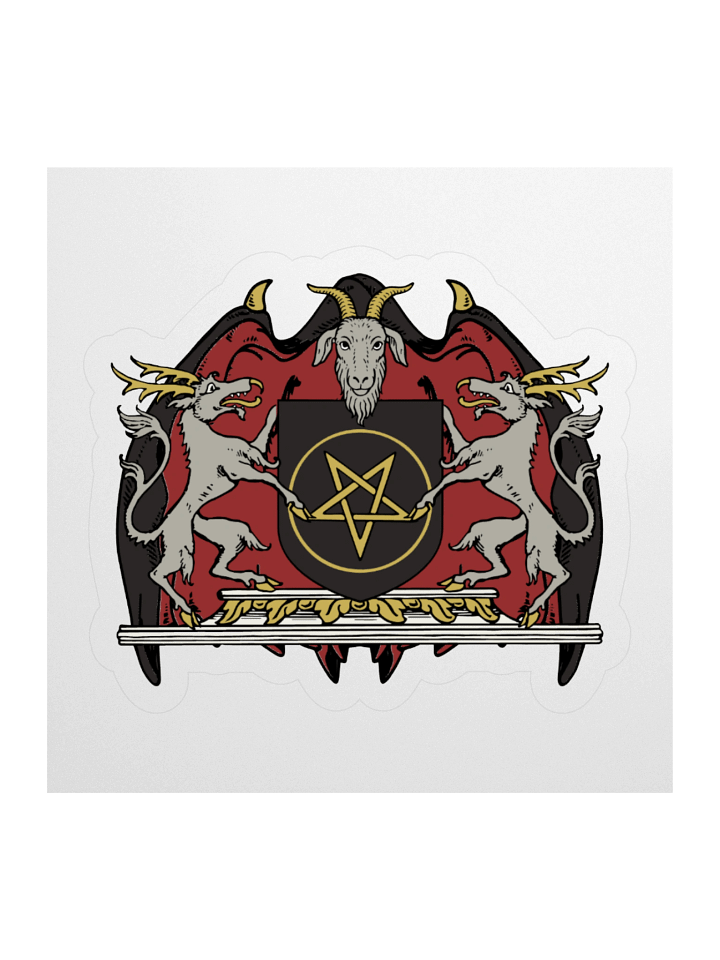 The Sigil of the Abyss Kiss Cut Sticker product image (1)