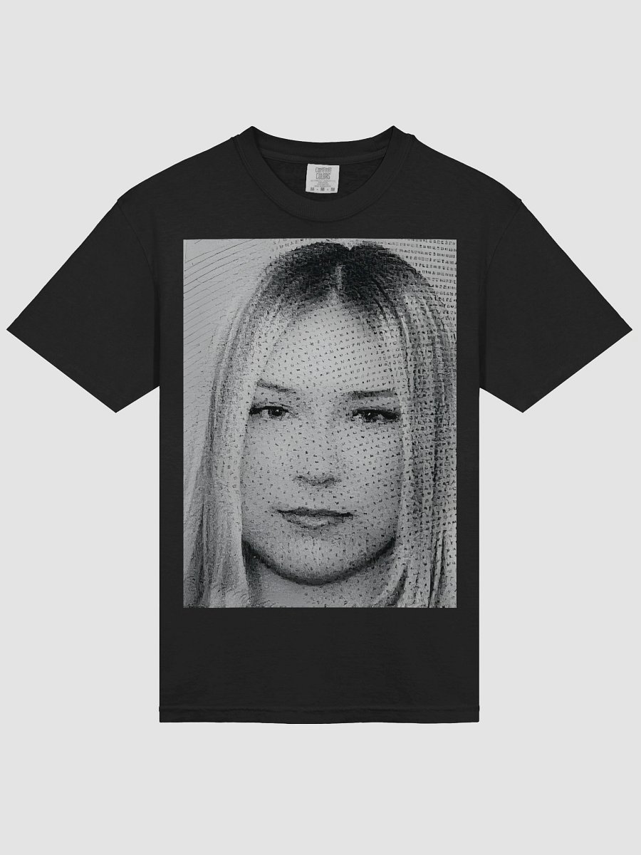 mugshot - blk/wht tee product image (3)