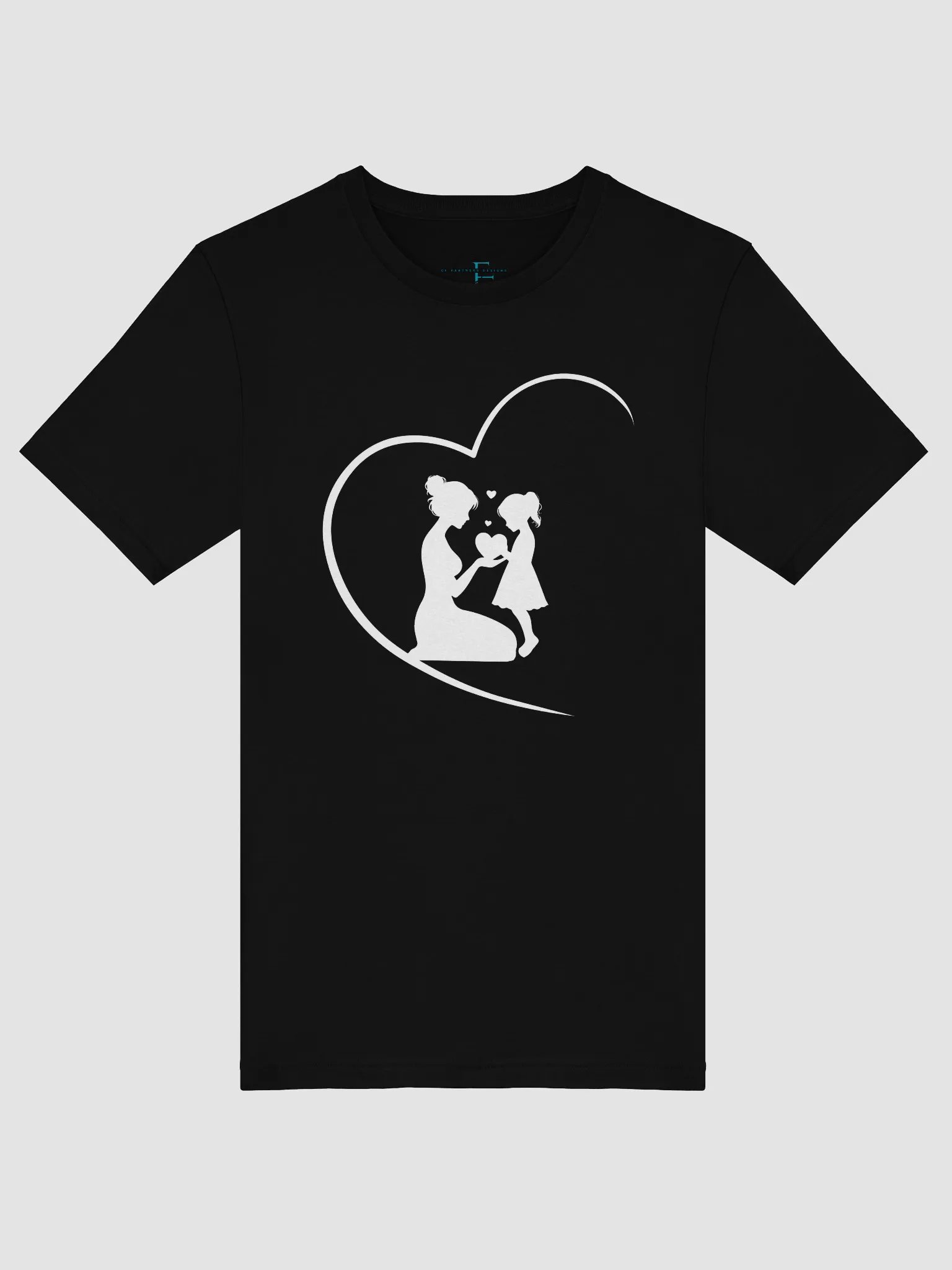 Mother & Daughter Silhouette Tee | Bella+Canvas Unisex Shirt | Limited Mother’s Day Edition product image (40)