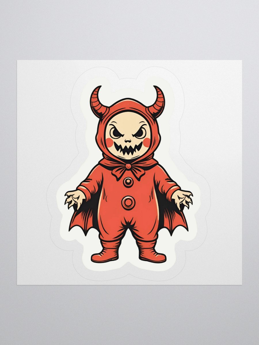 Mischievous Devil Kiss Cut Sticker product image (3)