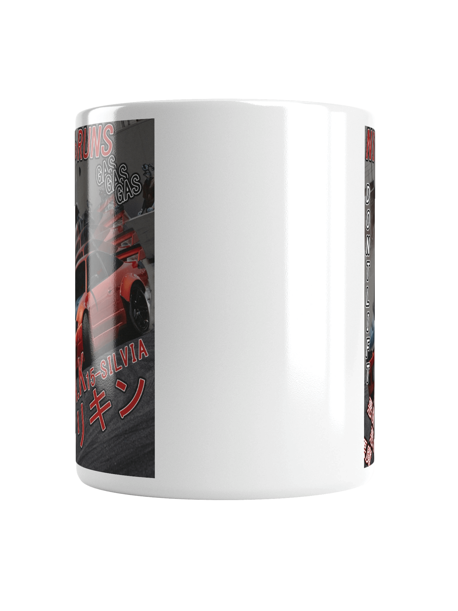Drift-Ghost, 15-Silvia, Japanese Magazine Styling | Glossy White Mug product image (15)