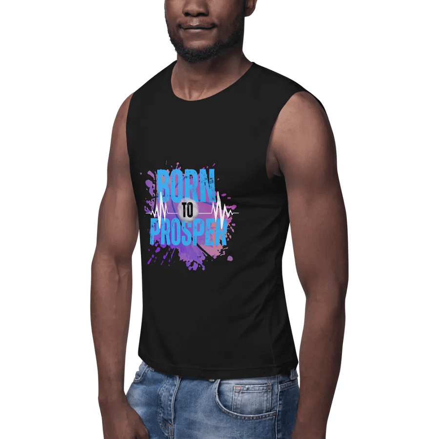 Expressive Born to Prosper Muscle Tank product image (10)