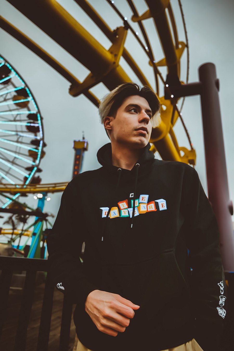 DAYCARE HOODIE-BLACK product image (6)
