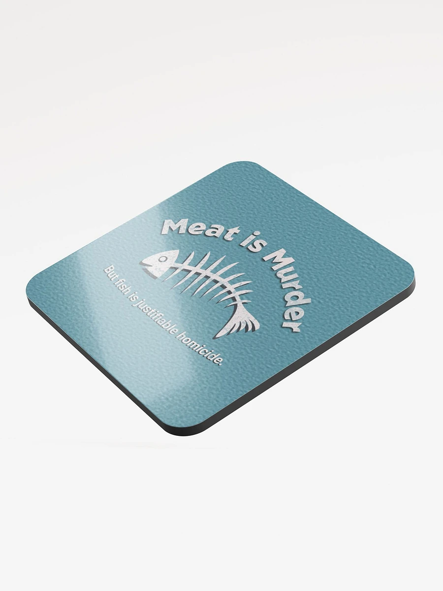 Meat is Murder Beverage Coaster product image (3)