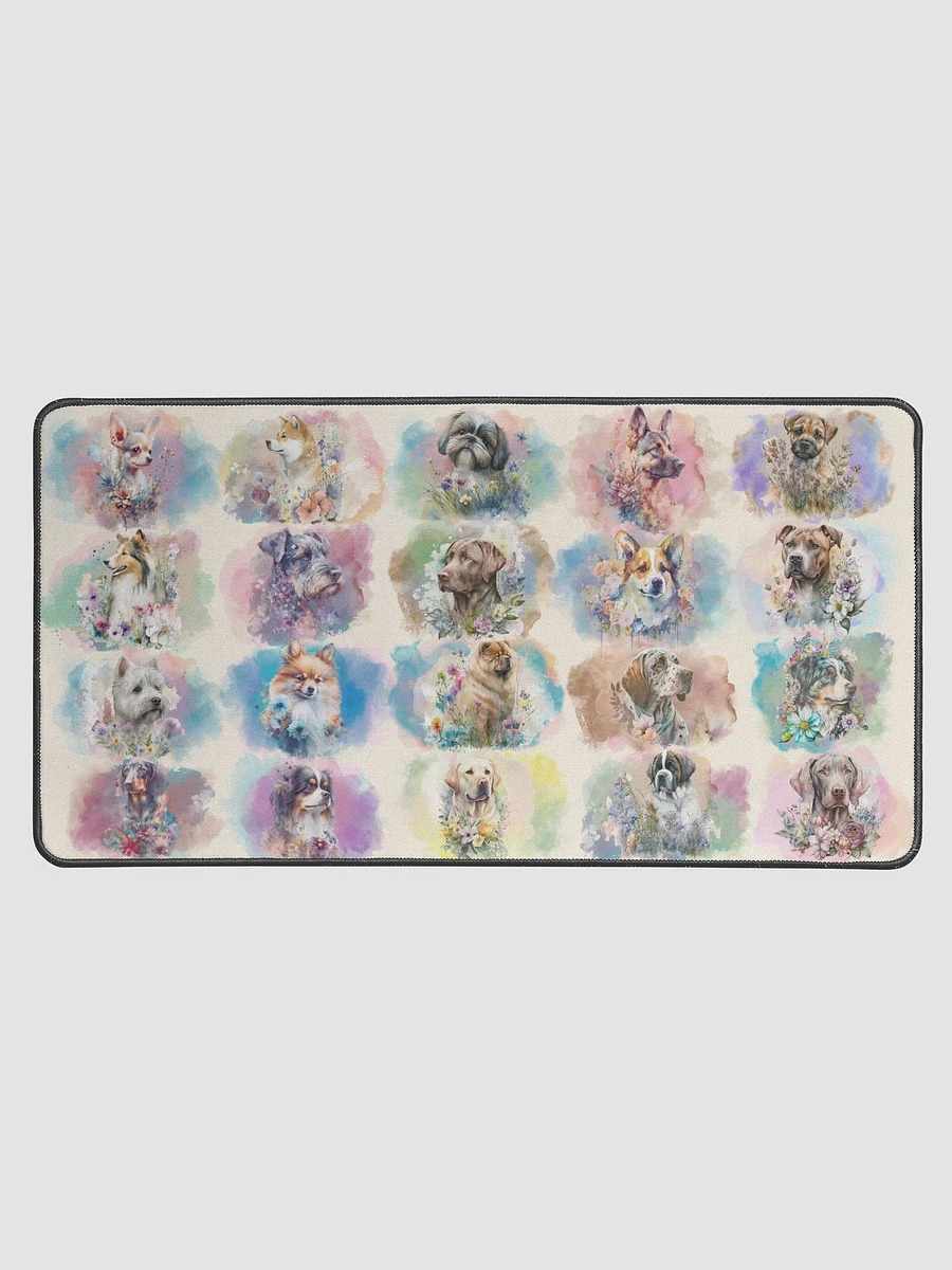 Watercolor Dog Desk Mat product image (2)