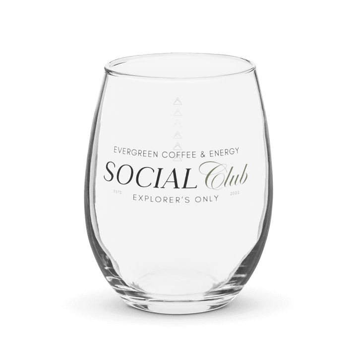 Sip Society | Social Club Stemless Wine Glass product image (1)