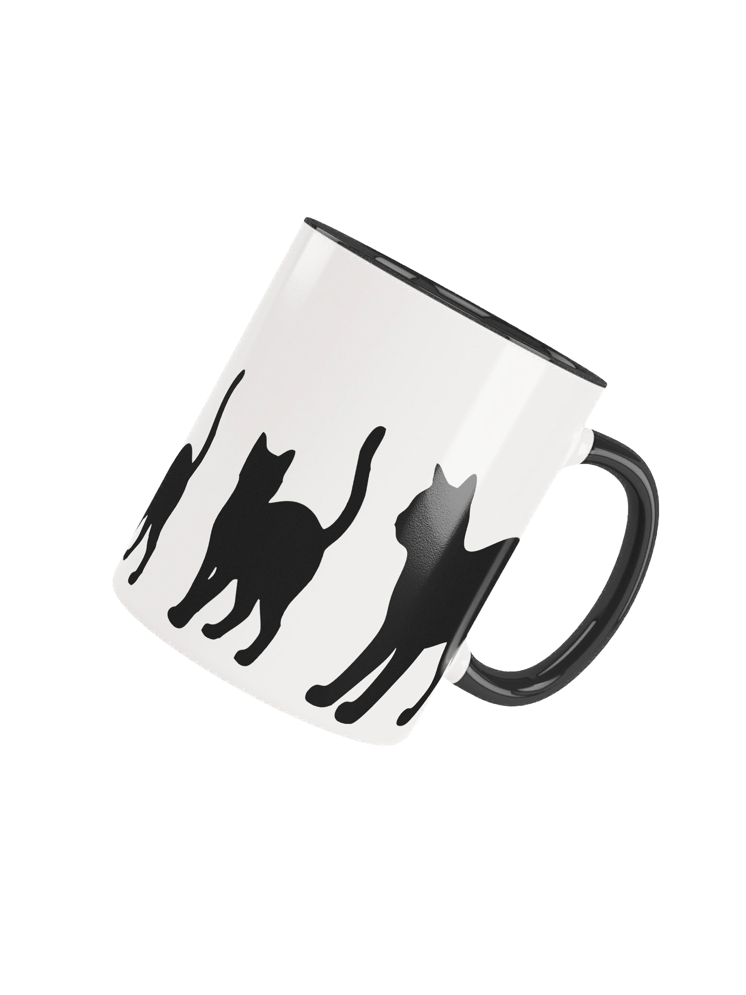 Pawsitive Progression: A Growing Tale of Feline Grace Ceramic Mug product image (7)