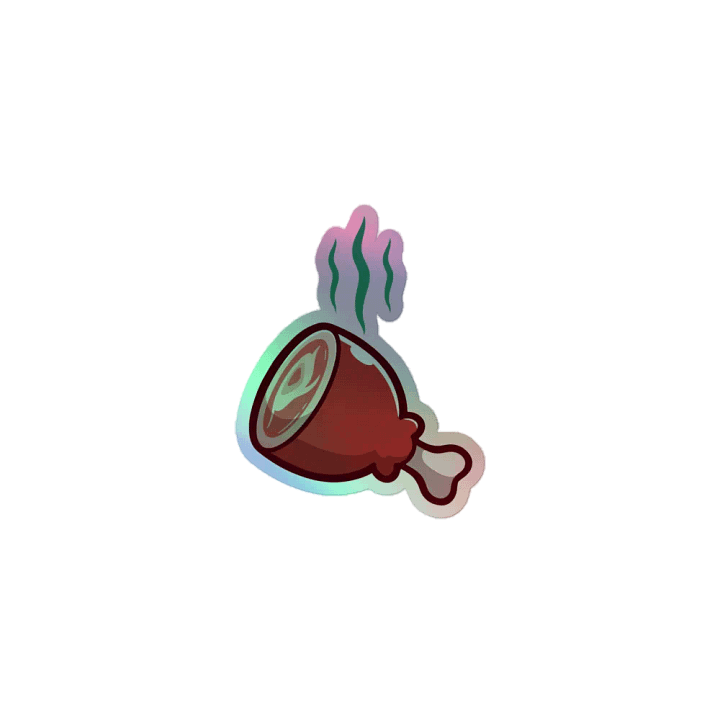 You Smell Like Beef Holographic Sticker product image (1)