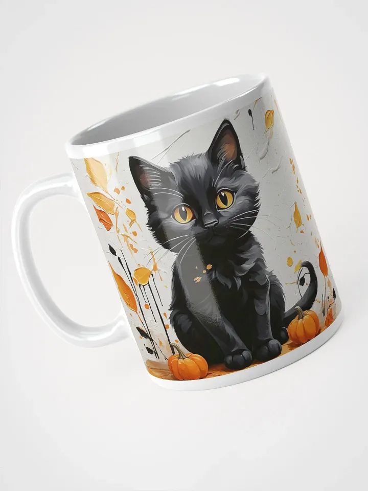 Velvet Shadow Black Cat Mug product image (2)