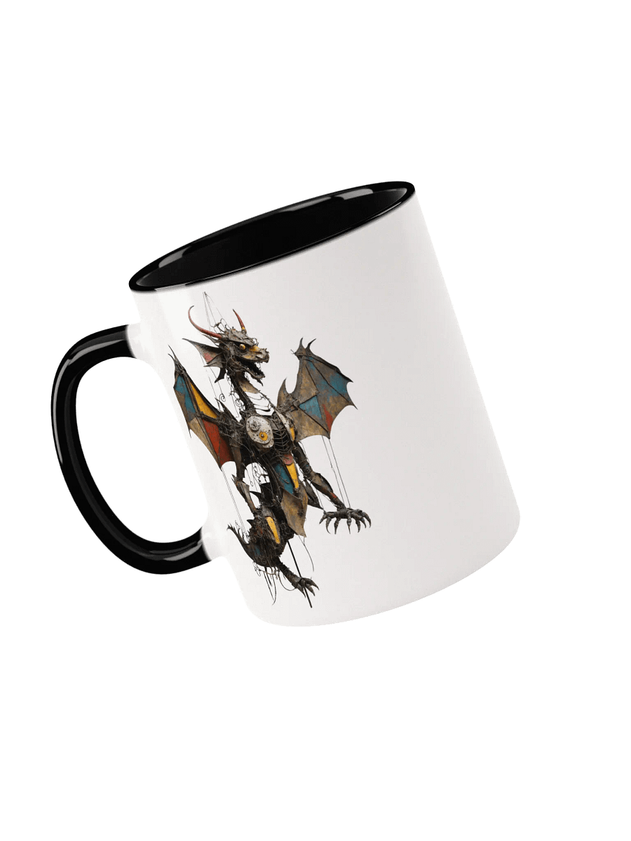 Mechanical Dragon Steampunk Ceramic Mug product image (27)