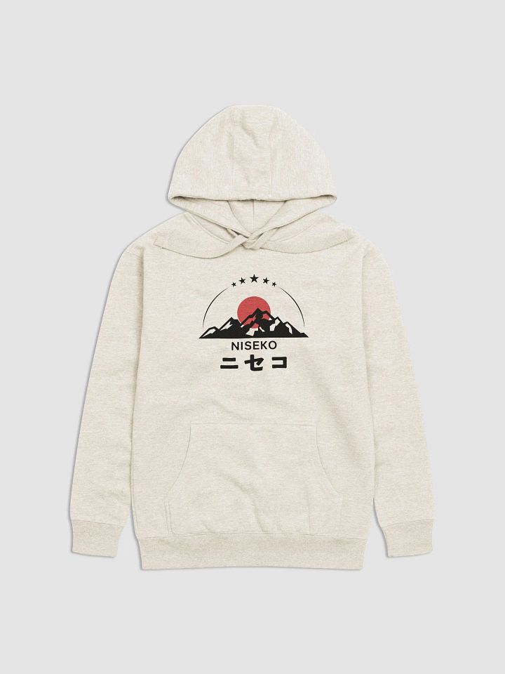 Niseko Ski Resort Cotton Blend Premium Hoodie, Five Star Mountain 5 Colors product image (1)