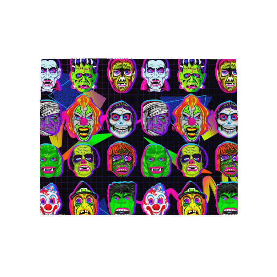 Horror Icons Placemats (Set of 4) product image (3)