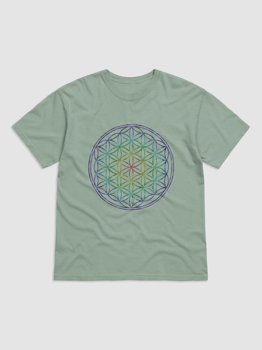 Flower of Life Garment-Dyed Heavyweight T-Shirt product image (1)