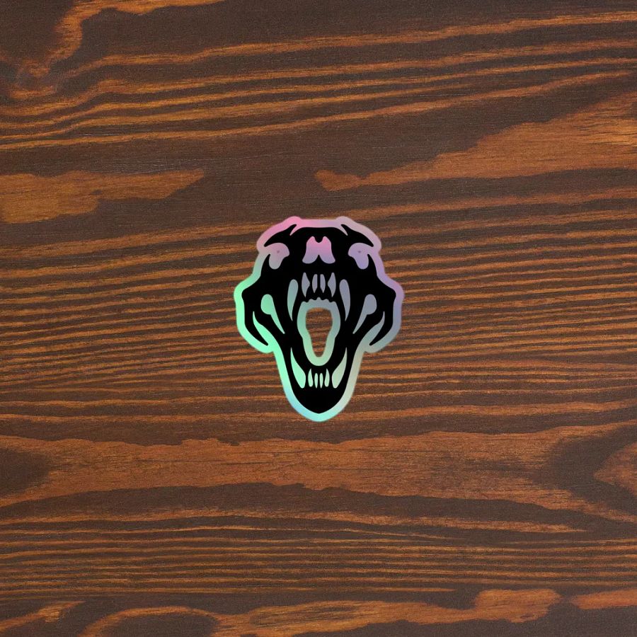 Big E BearSKull Logo Sticker product image (5)