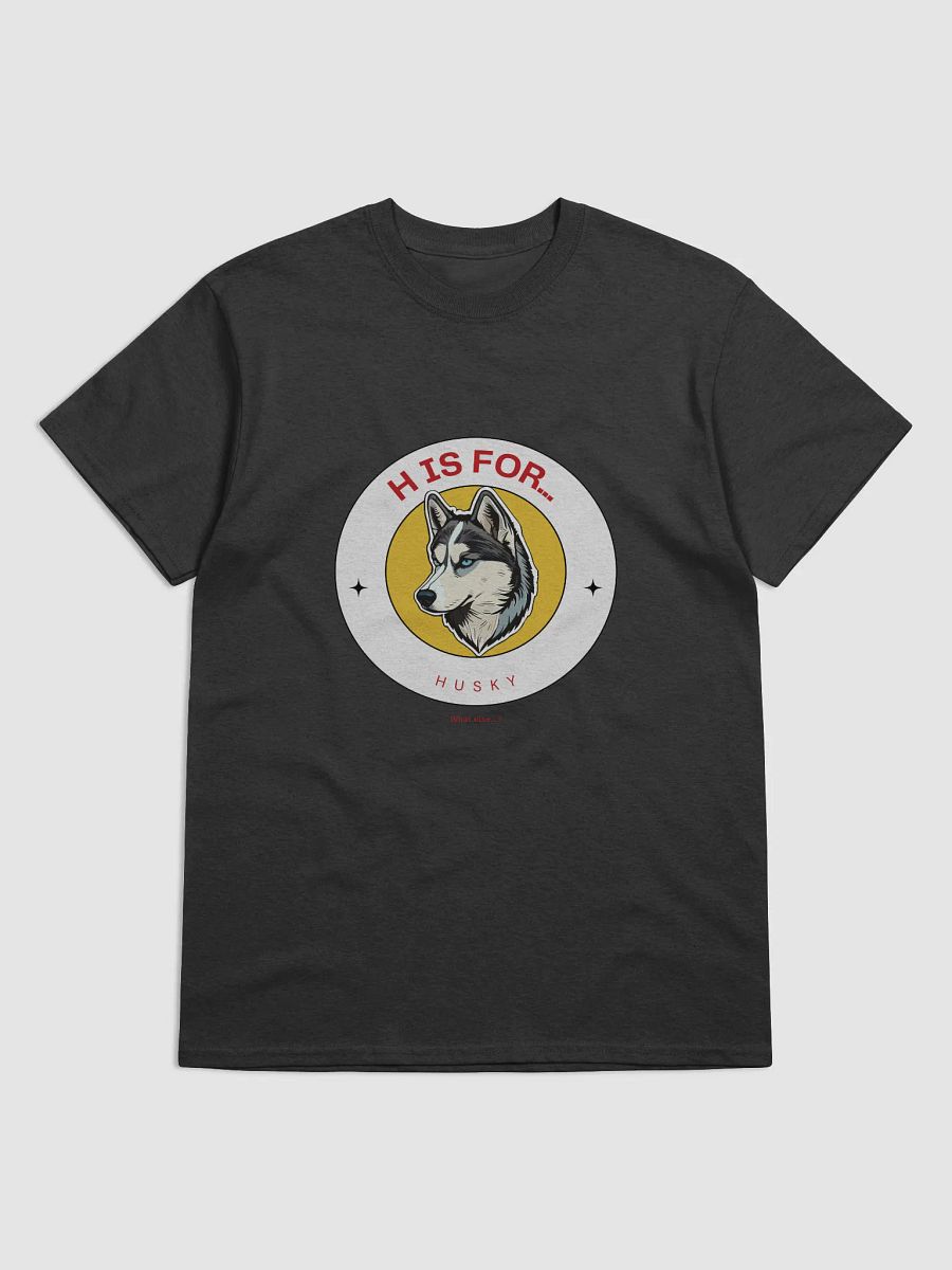 Husky Head Circle Graphic Tee product image (1)
