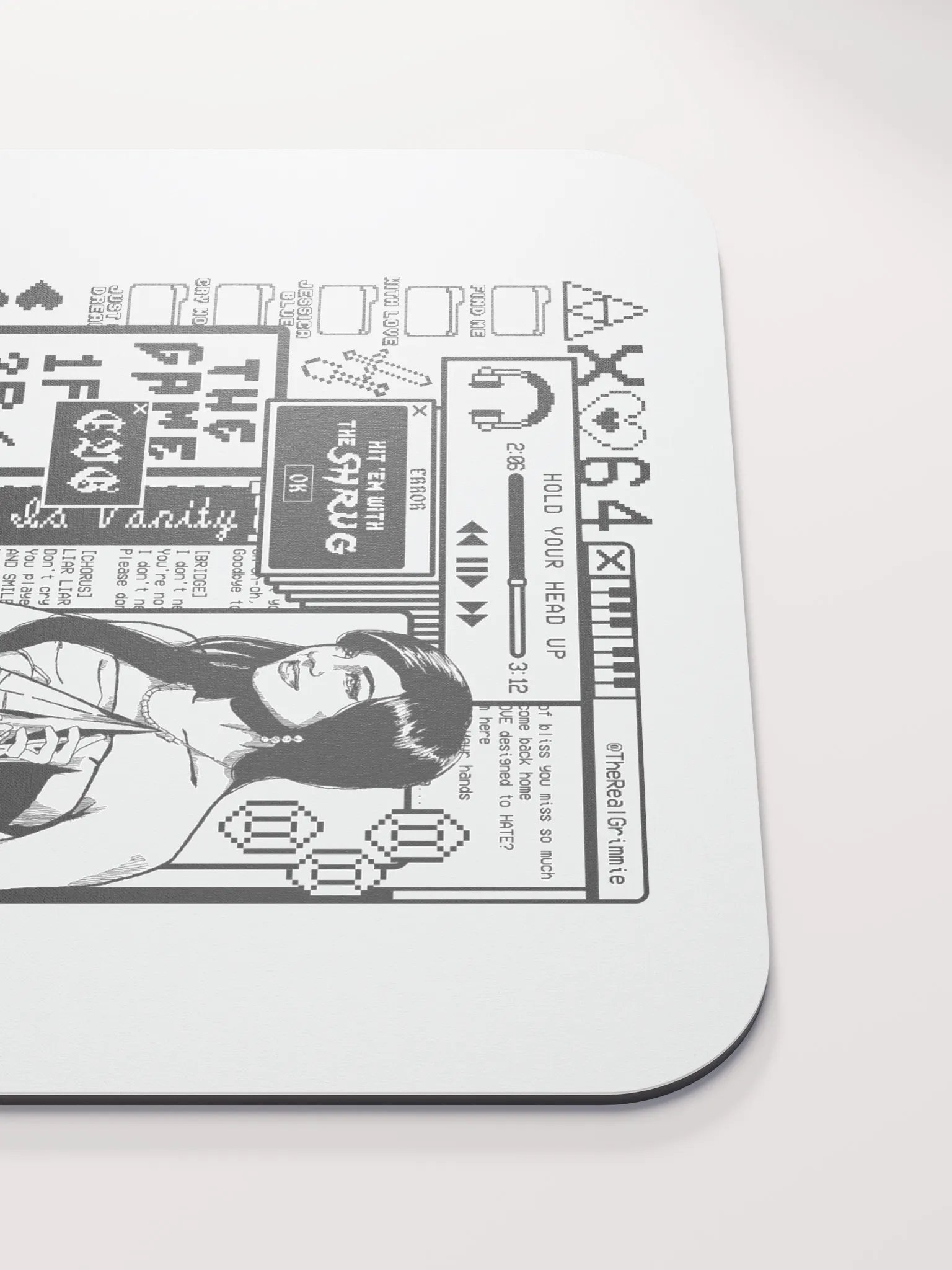 Grimmie Pop Up Mouse Pad product image (2)