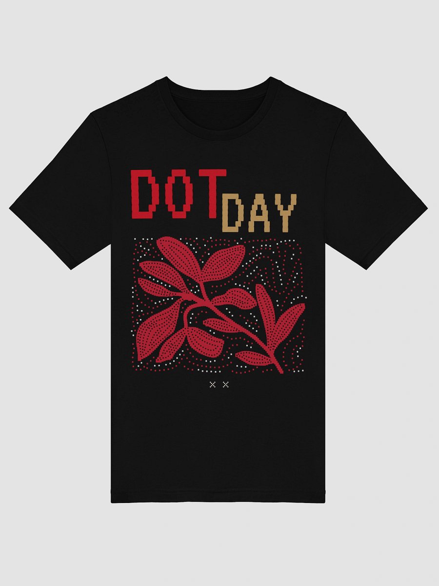 Red Botanical Dot Day T-Shirt product image (13)