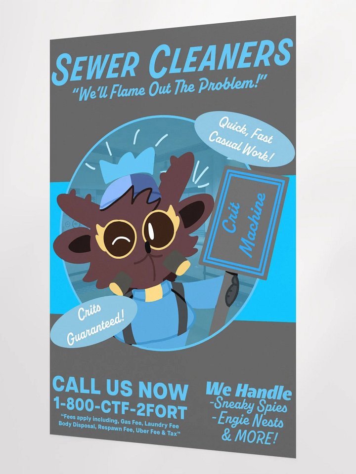 Sewer Cleaners Poster product image (2)