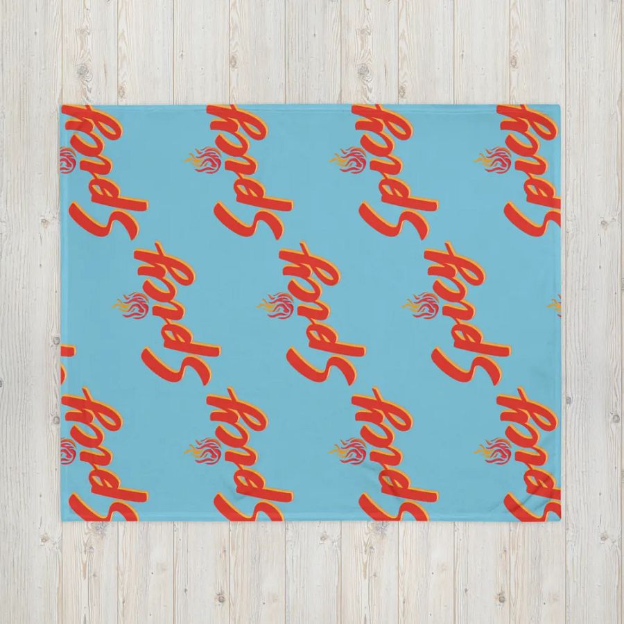 Spicy Dodgeball Club Throw Blanket product image (4)