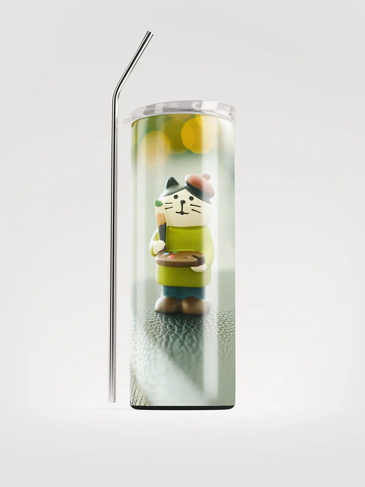 Artistic Cat Stainless Steel Tumbler product image (1)