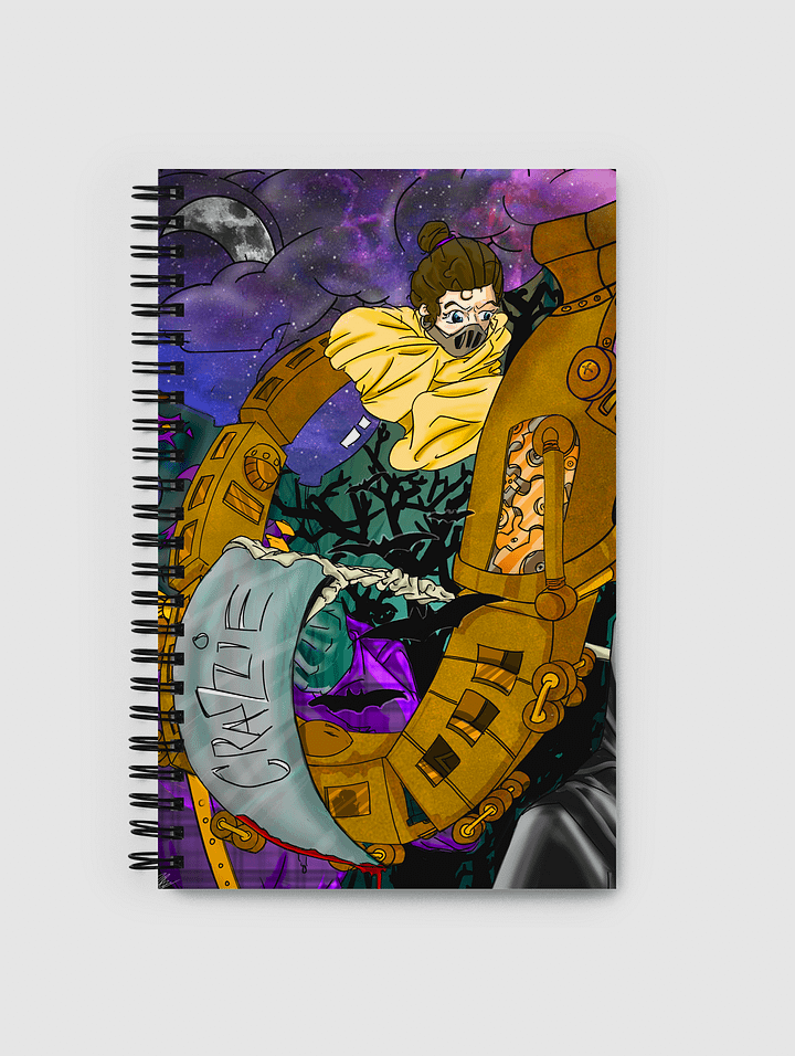 The Astro Spiral notebook 1 (Crazzie Train) product image (1)