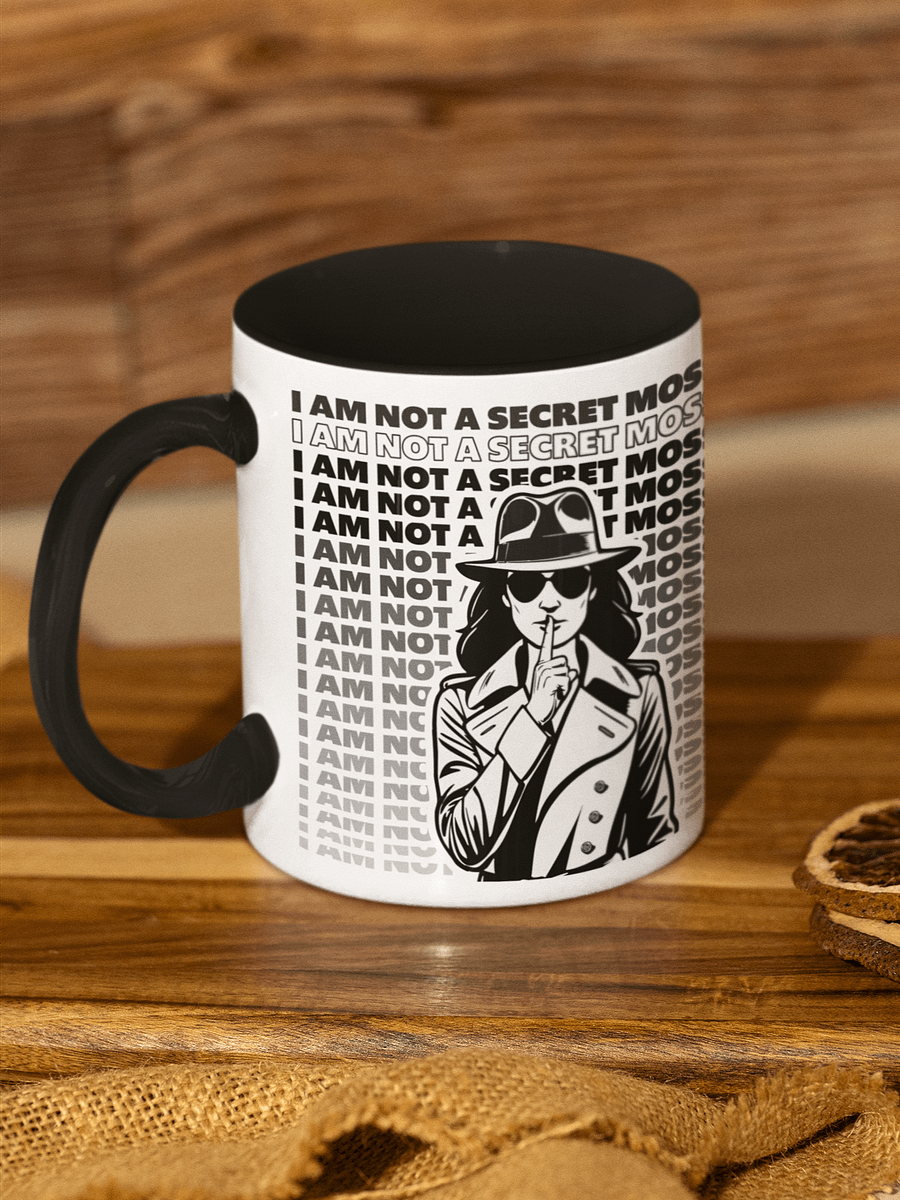 Secret Mossad Woman Duo-Color Mug product image (1)