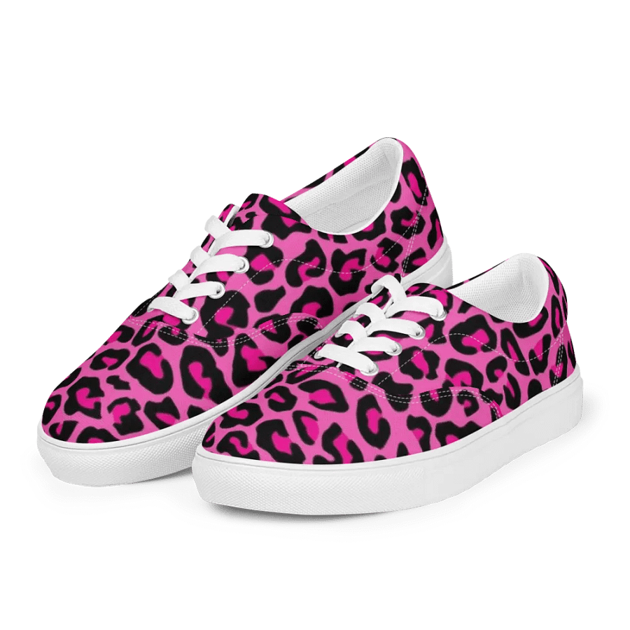 Leopard Print Lace Up's (Women's) PNK product image (6)