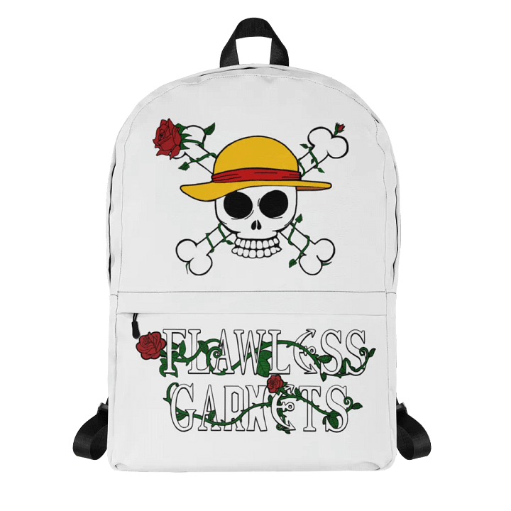 Flawless Garnets ONE PIECE Backpack White product image (2)