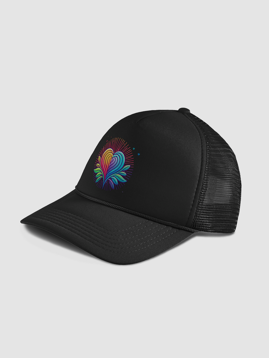 Radiant Heart Foam Trucker Hat product image (4)