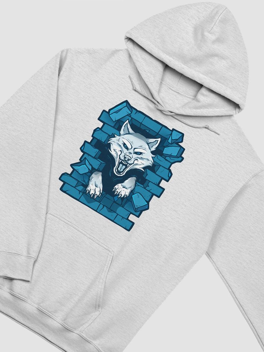 Wallzer Blue Wolf Hoodie product image (3)